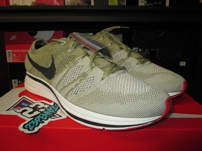 nike flyknit trainer neutral olive